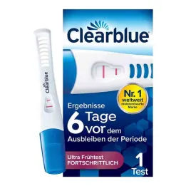 Clearblue tehotenský test.Pred 6 dňami 2 hormóny, 1 ks