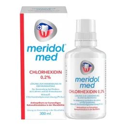 Meridol med chlorhexidine 0,2% roztok pre ústnu dutinu, 300 ml