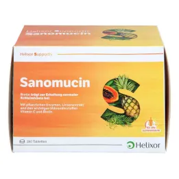 Sanomucin gastrorezistentné filmom obalené tablety (180 kusov)
