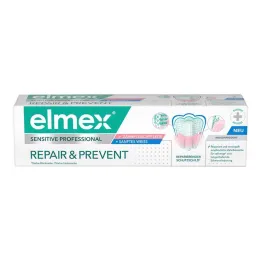 Elmex Sensitive Professional Repair & Predchádzajúci saponát Biely, 75 ml
