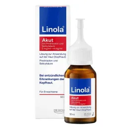 Linola Akut s prednizolónom a kyselinou salicylovou, 50 ml