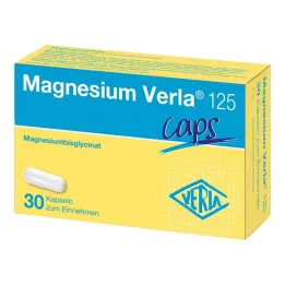 Magnesium Verla 125 Caps, 30 ks